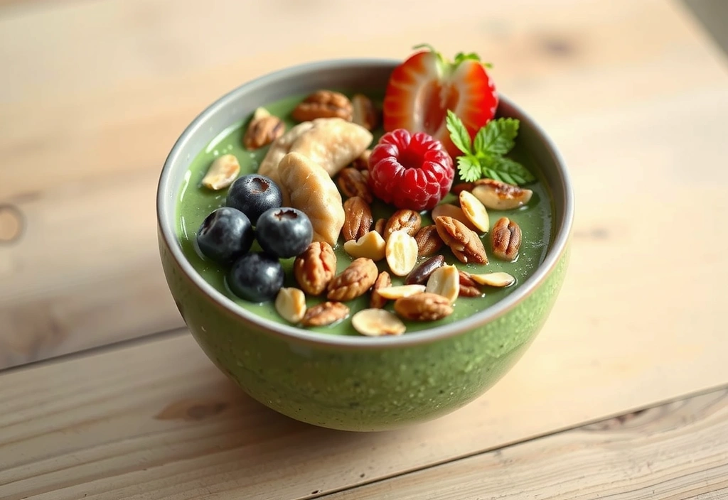 Nährstoffreiches Smoothie Bowl Rezept